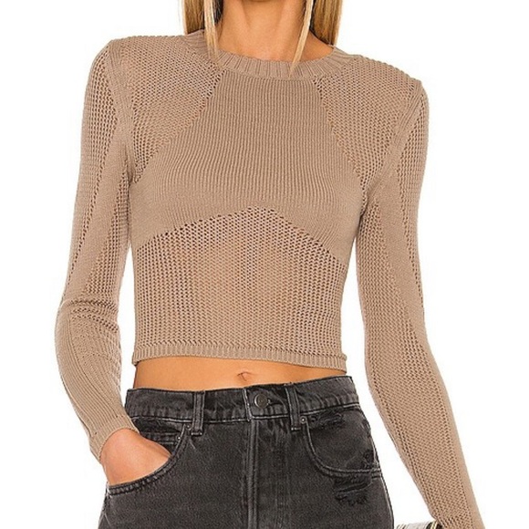 NBD Sweaters - NWT NBD Cocoa Knit Sweater Top